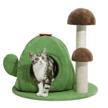 Cat Tree Tower Condo House Post Scratching Furniture Play Pet Activity Kitty Bed PaWz